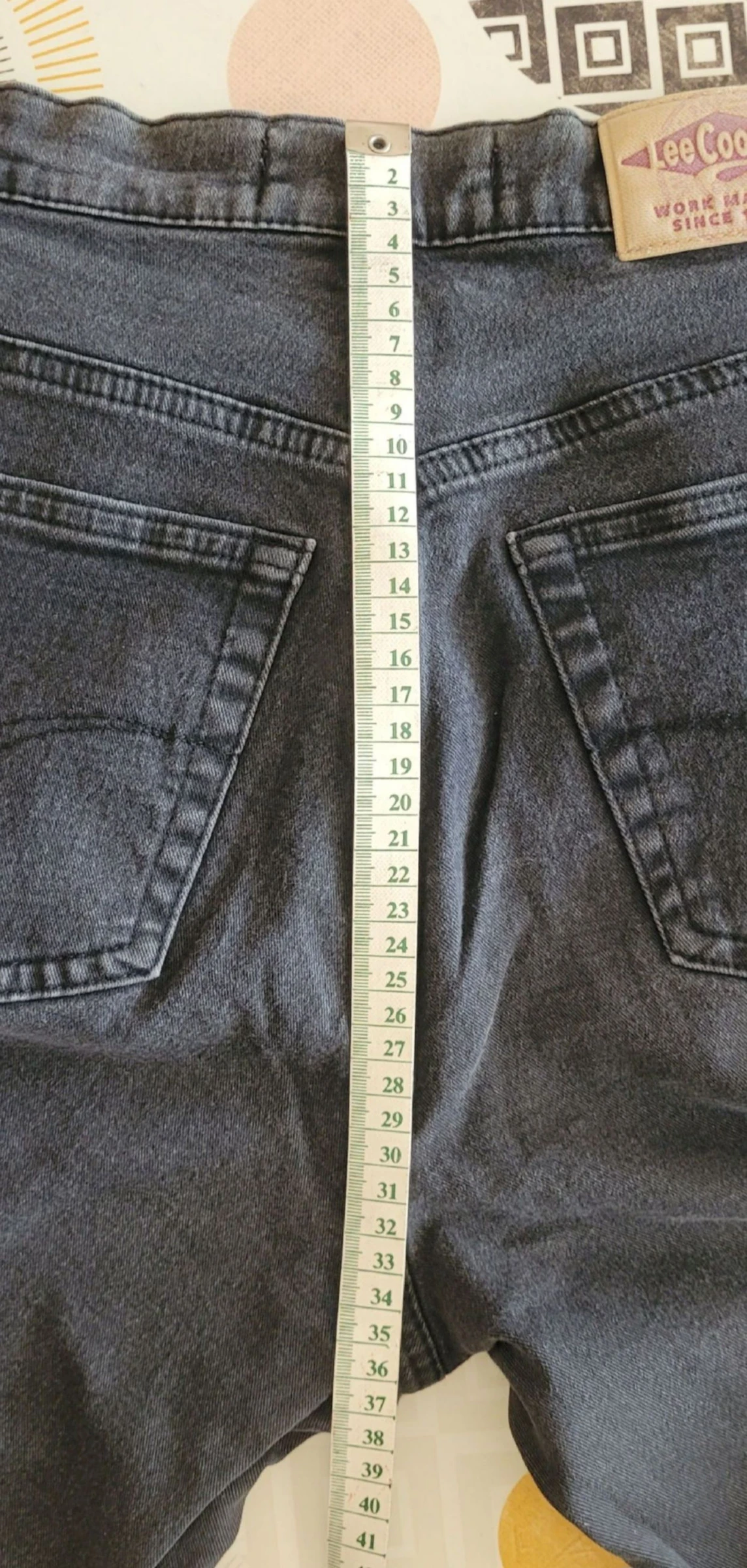 Lee Cooper Jeans TFr34/TXS-Modelo LC15-Corte Afilado e Cintura Alta - Cinza Escuro - em OT – photo 12